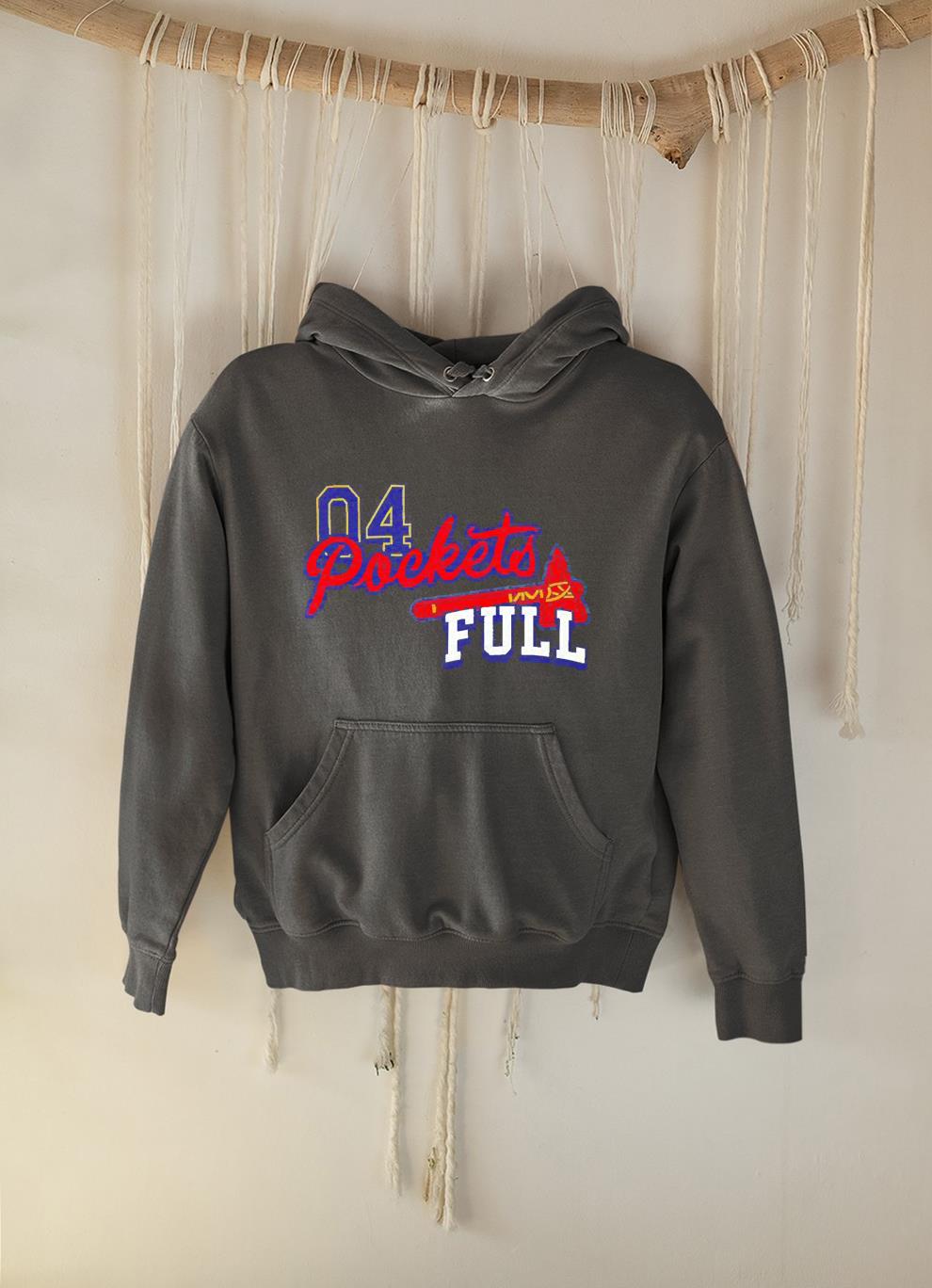 Atlanta Braves Jeff Blauser 4 Pockets full shirt