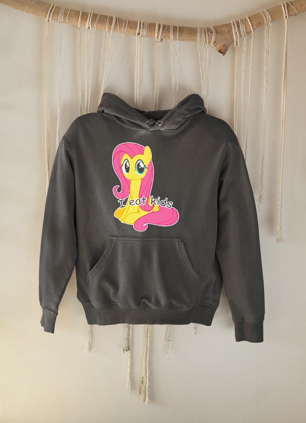 Fluttershy My Little Pony I Eat Kids Shirt