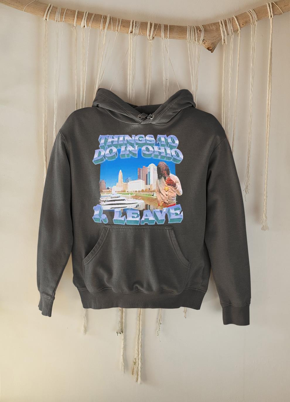 Things To Do In Ohio 1 Leave Swag Stimulus Shirt