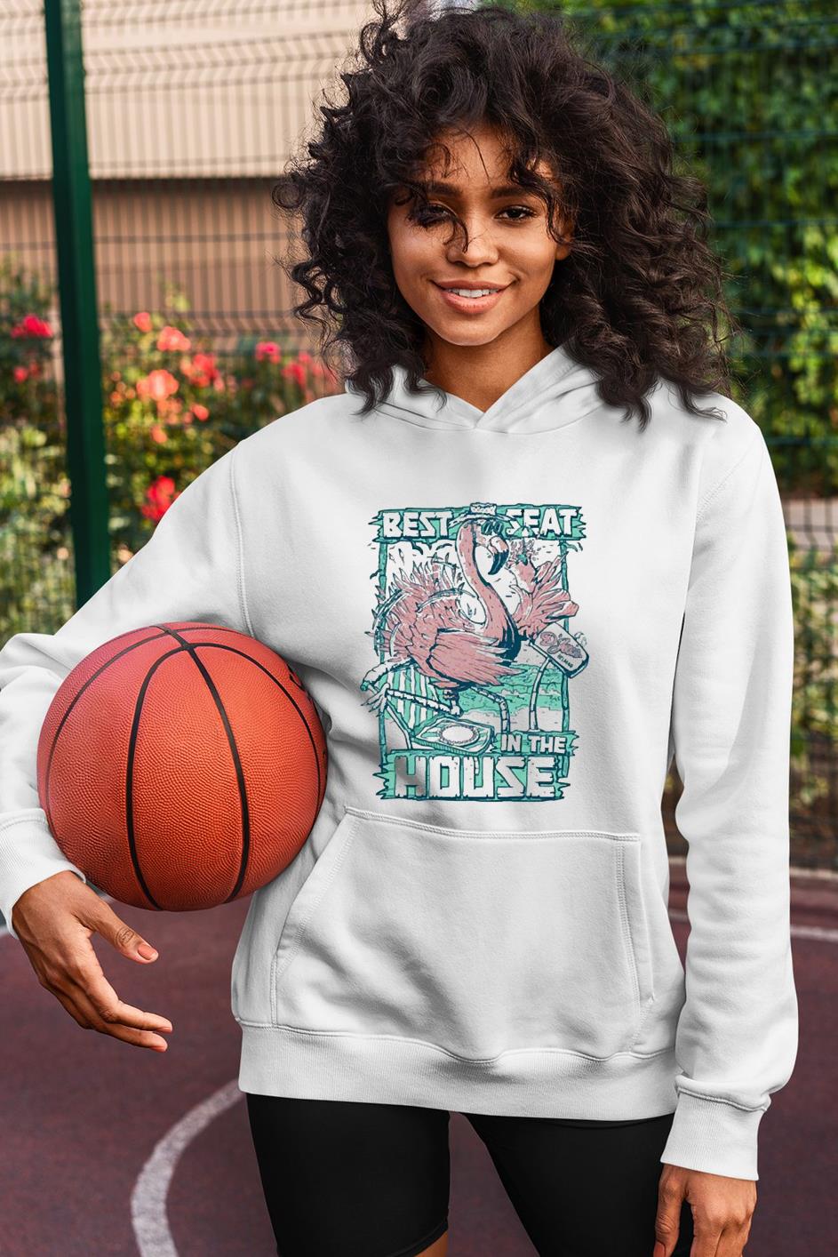 Flamingo best seat in the house shirt