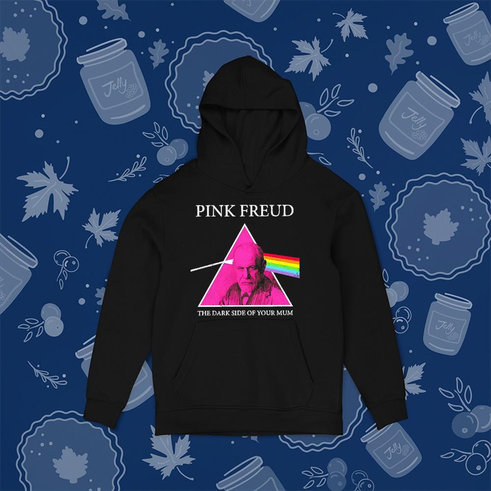 hh154 pink freud funny psychology shirt hoodie - Pink Freud Funny Psychology Shirt