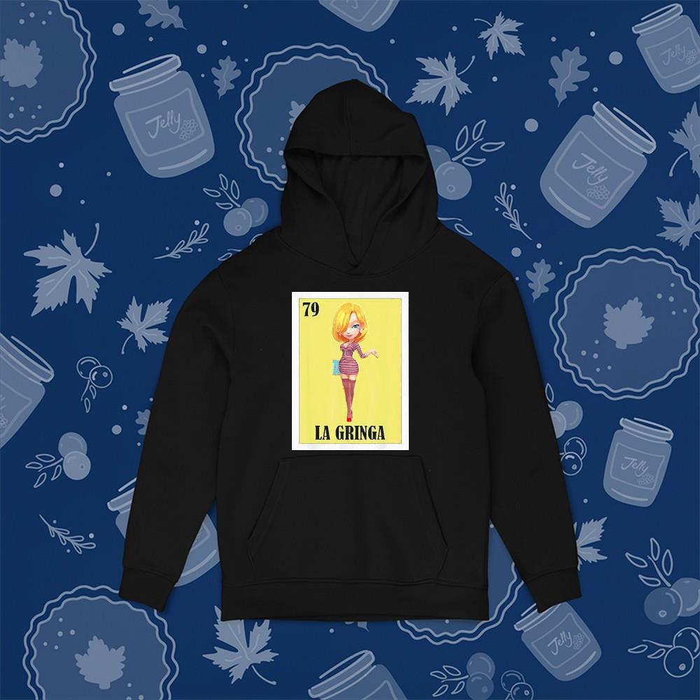 Spanish Blondie Lottery Design Mexican Bingo La Gringa Shirt 1