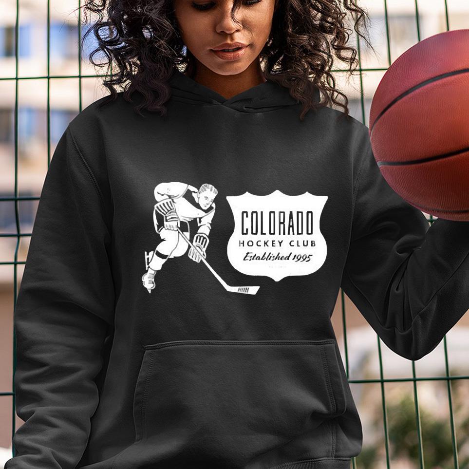 hh16 hockey colorado avalanche white colorado wordmark shirt hoodie - Hockey Colorado Avalanche White Colorado Wordmark shirt