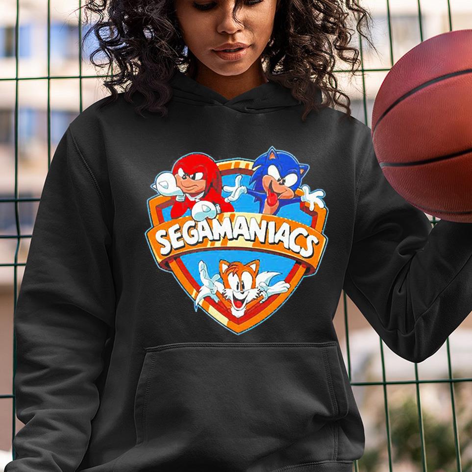 hh16 sonic sega maniacs shirt hoodie - Sonic Sega Maniacs Shirt