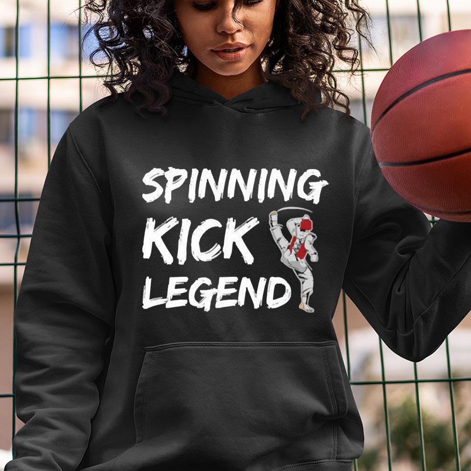 Spinning Kick Legend Design for a Taekwondo Instructor Shirt 1 MOTHERDAYSHIRTS NEWS