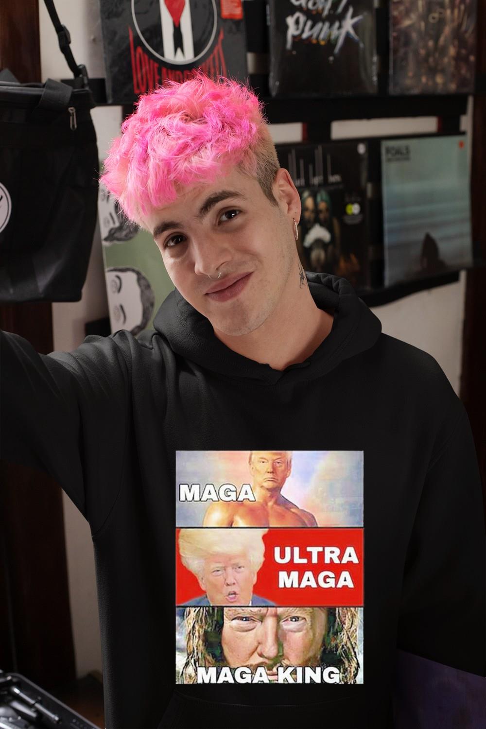 Donal Trump Maga Ultra Maga Maga King Shirt 1 Ncovtee News
