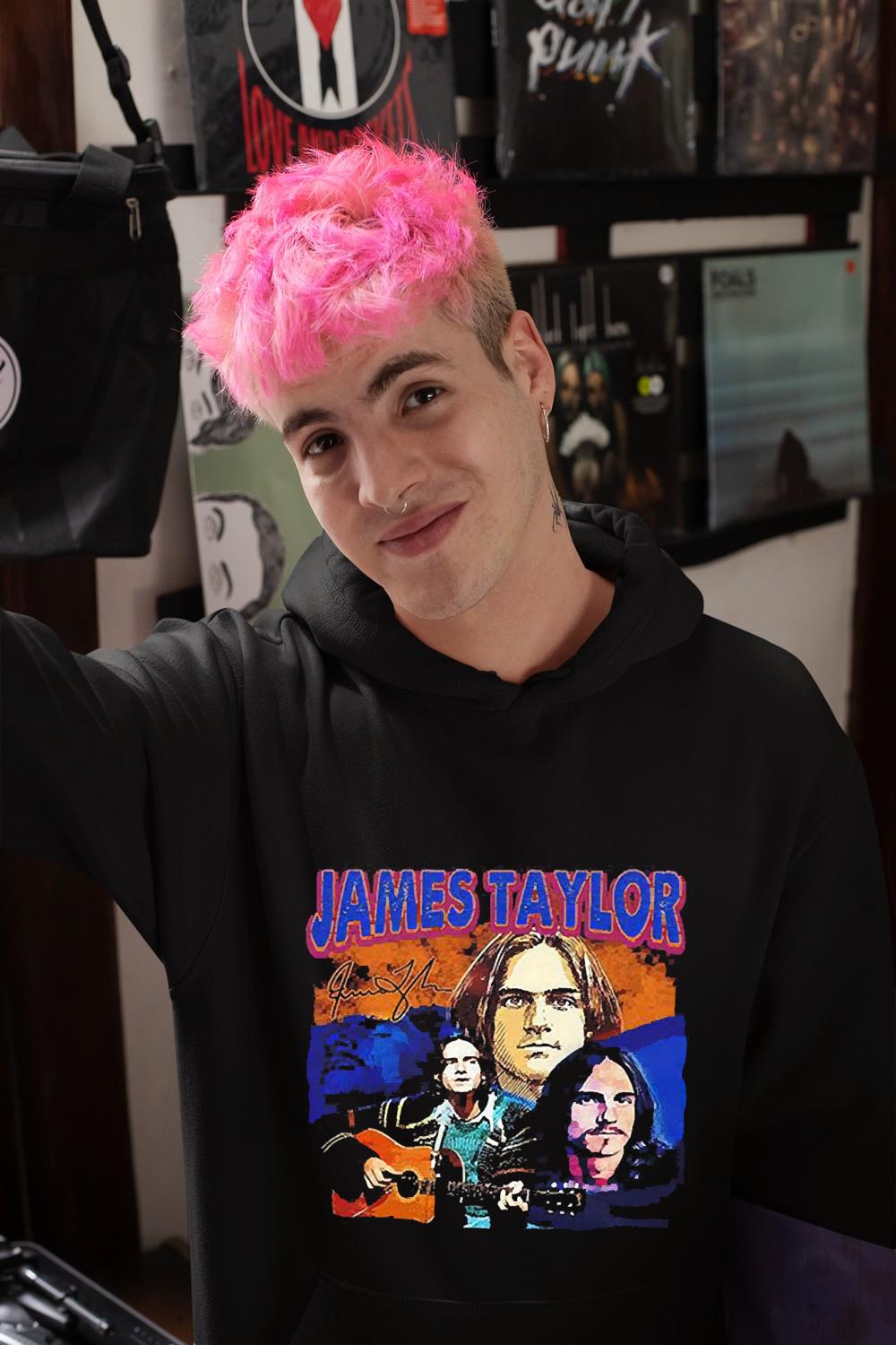 hh165 james taylor singer vintage style shirt hoodie - James Taylor Singer Vintage Style Shirt