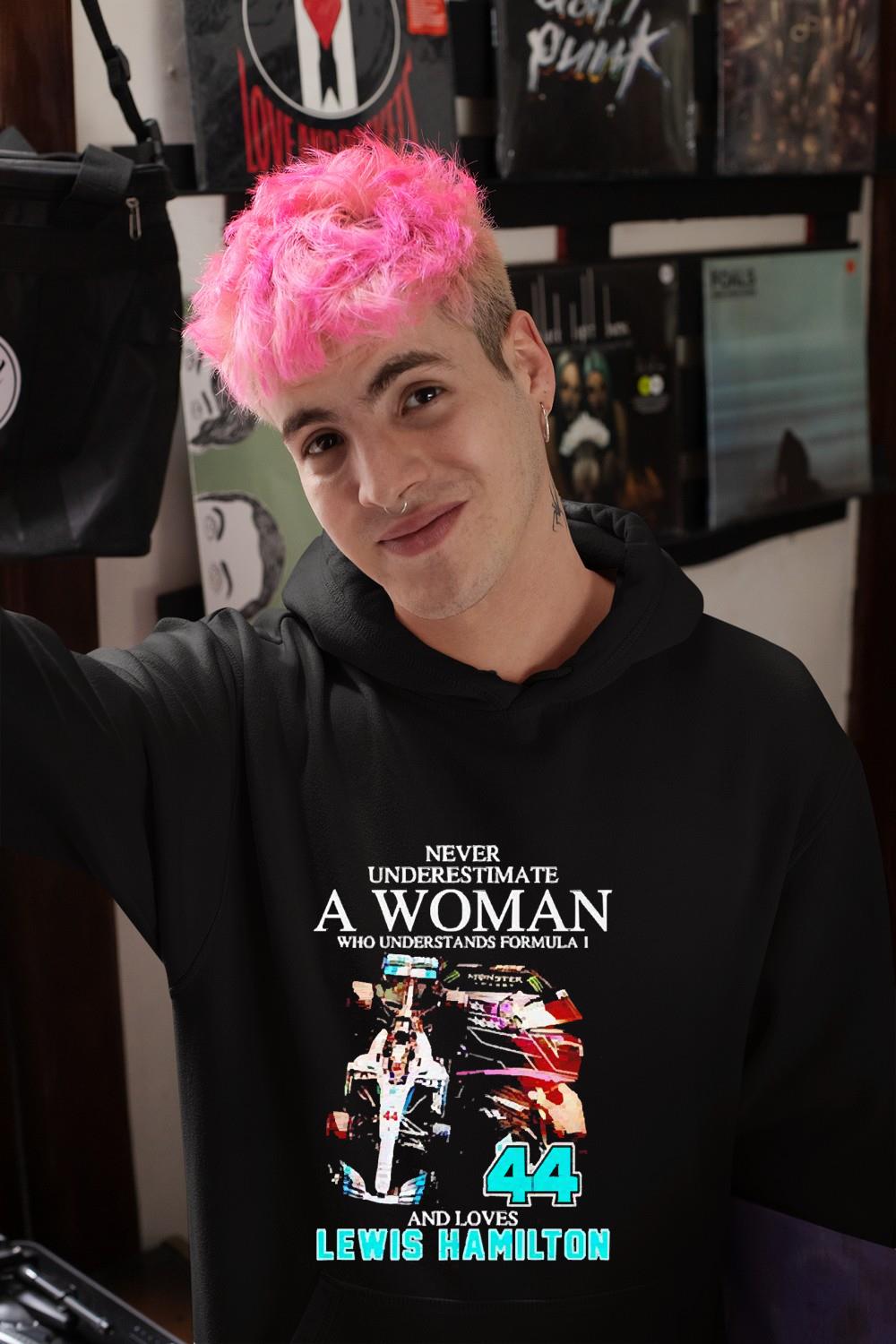 Never Underestimate A Woman Who Understands Formula 1 And Loves Lewis Hamilton Shirt 1 Ncovtee News