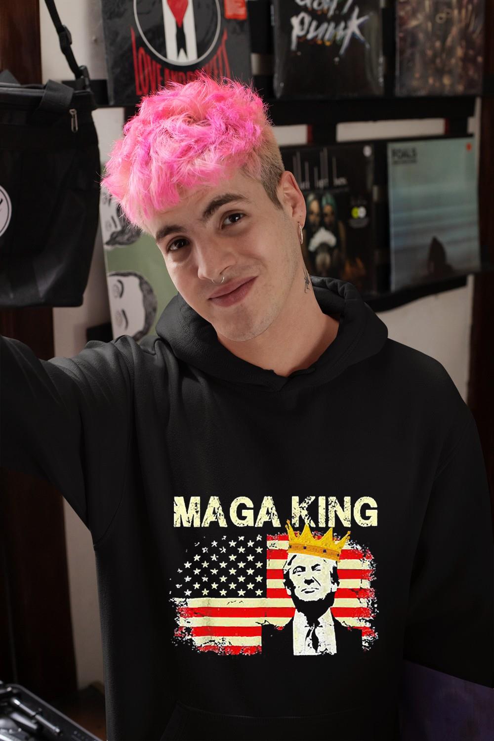 The Great Maga King Donald Trump Maga King Shirt 1 POLICEMANTEE NEWS