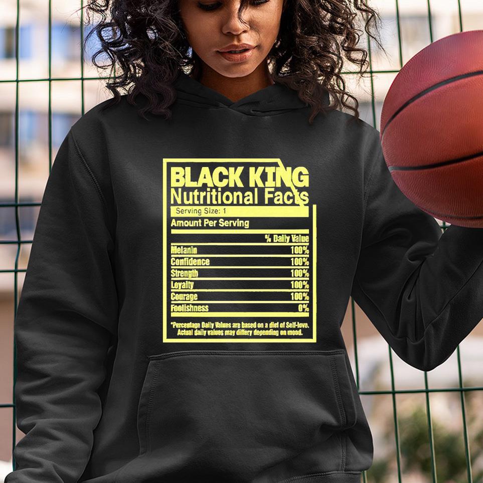 Black King Nutritional facts shirt 1 Independencedayshirt News