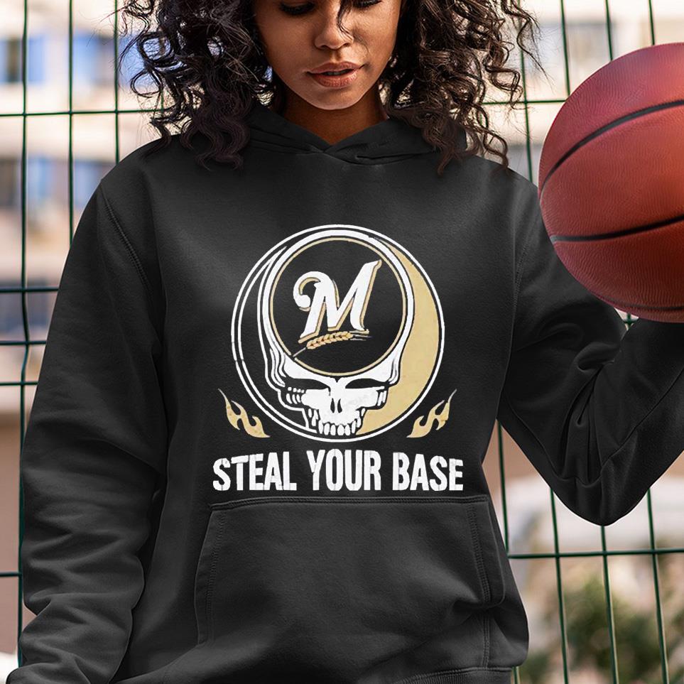 Grateful Dead Milwaukee Brewers Steal Your Base shirt 1