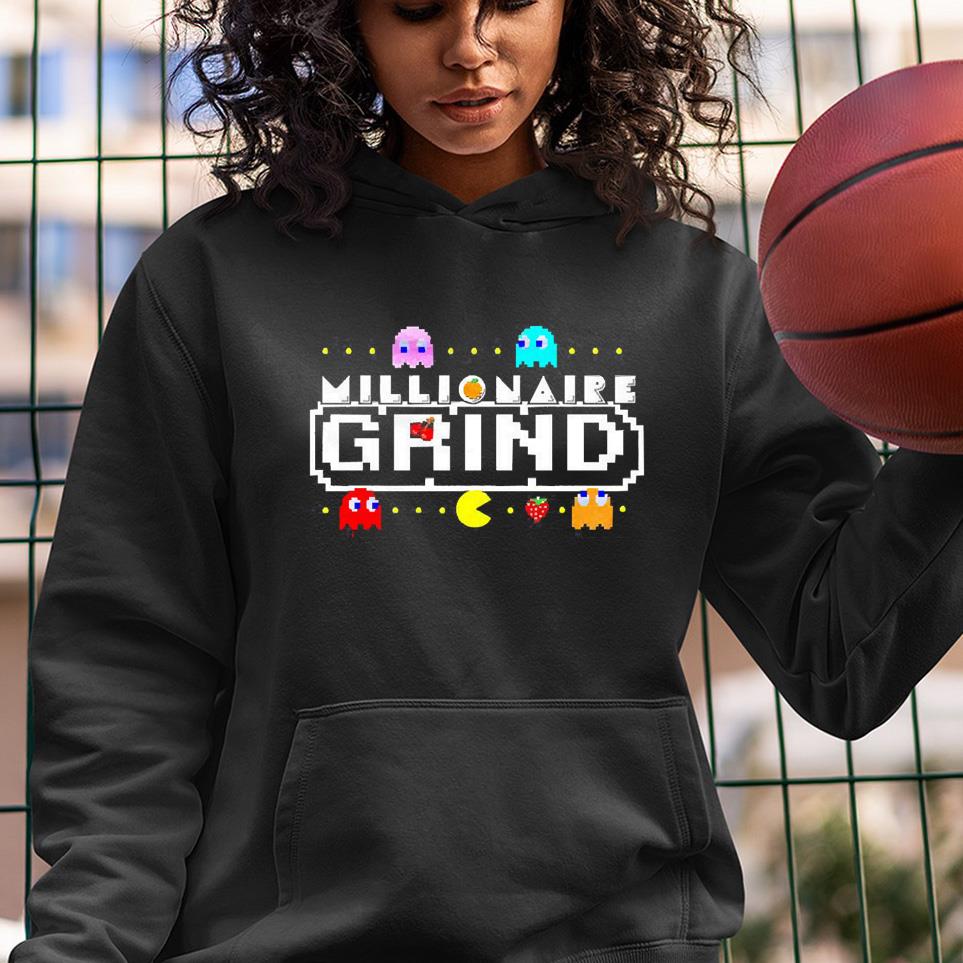 hh175 millionaire grind pacman shirt hoodie - Millionaire Grind Pac-Man shirt