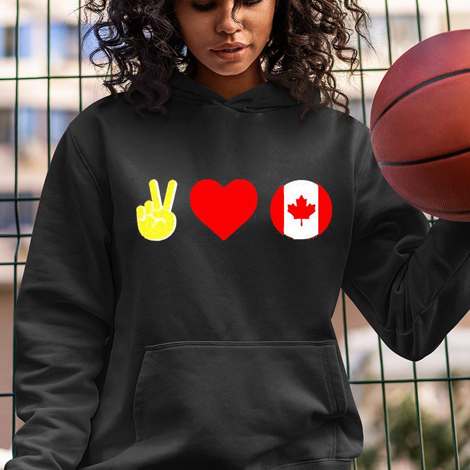 Peace Love Canada shirt 1