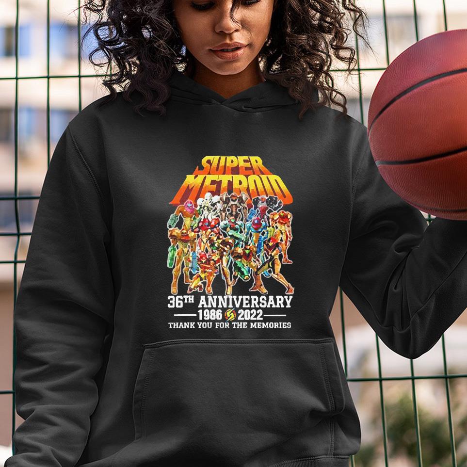Super Metroid 36th Anniversary 1986-2022 Thank You For The Memories shirt 1