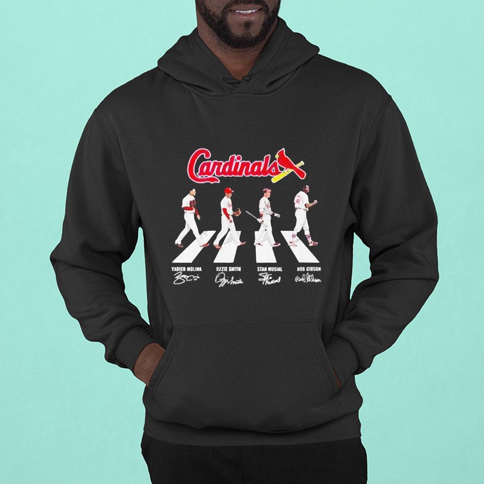 St. Louis Cardinals Abbey Road signatures shirt 67 Nurseherotee News