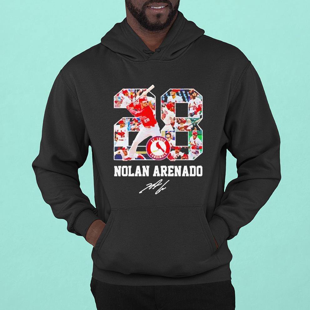 hh184 st louis cardinals nolan arenado signatures shirt hoodie - St Louis Cardinals Nolan Arenado signatures shirt
