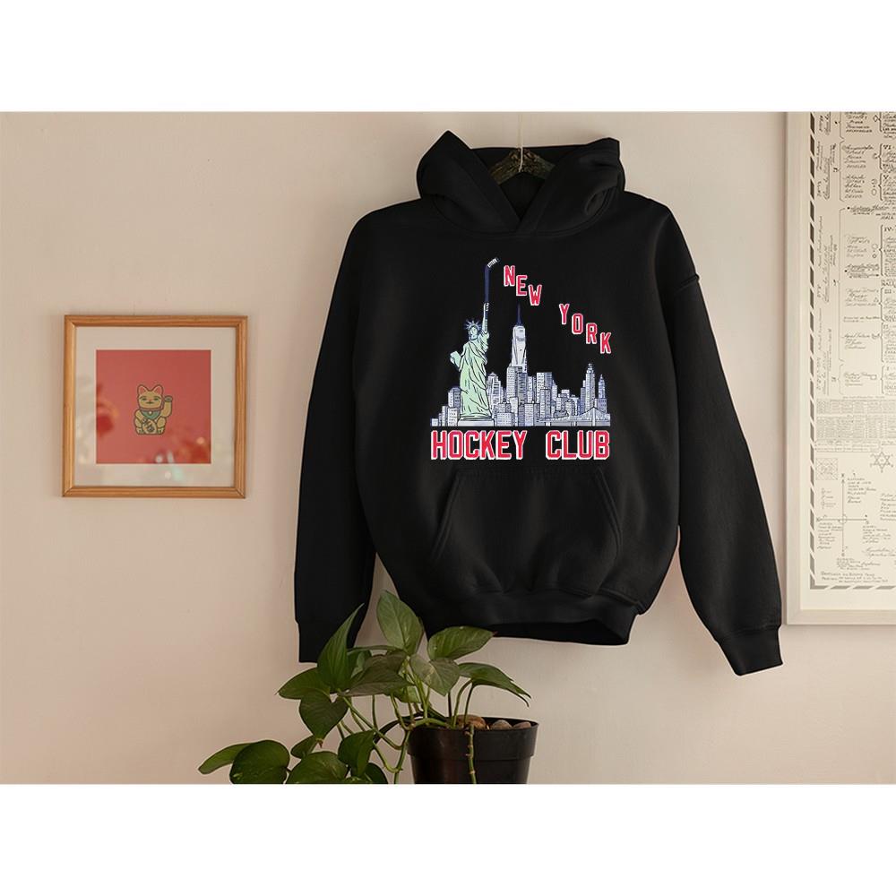 hh185 new york hockey club shirt hoodie - New York Hockey Club Shirt