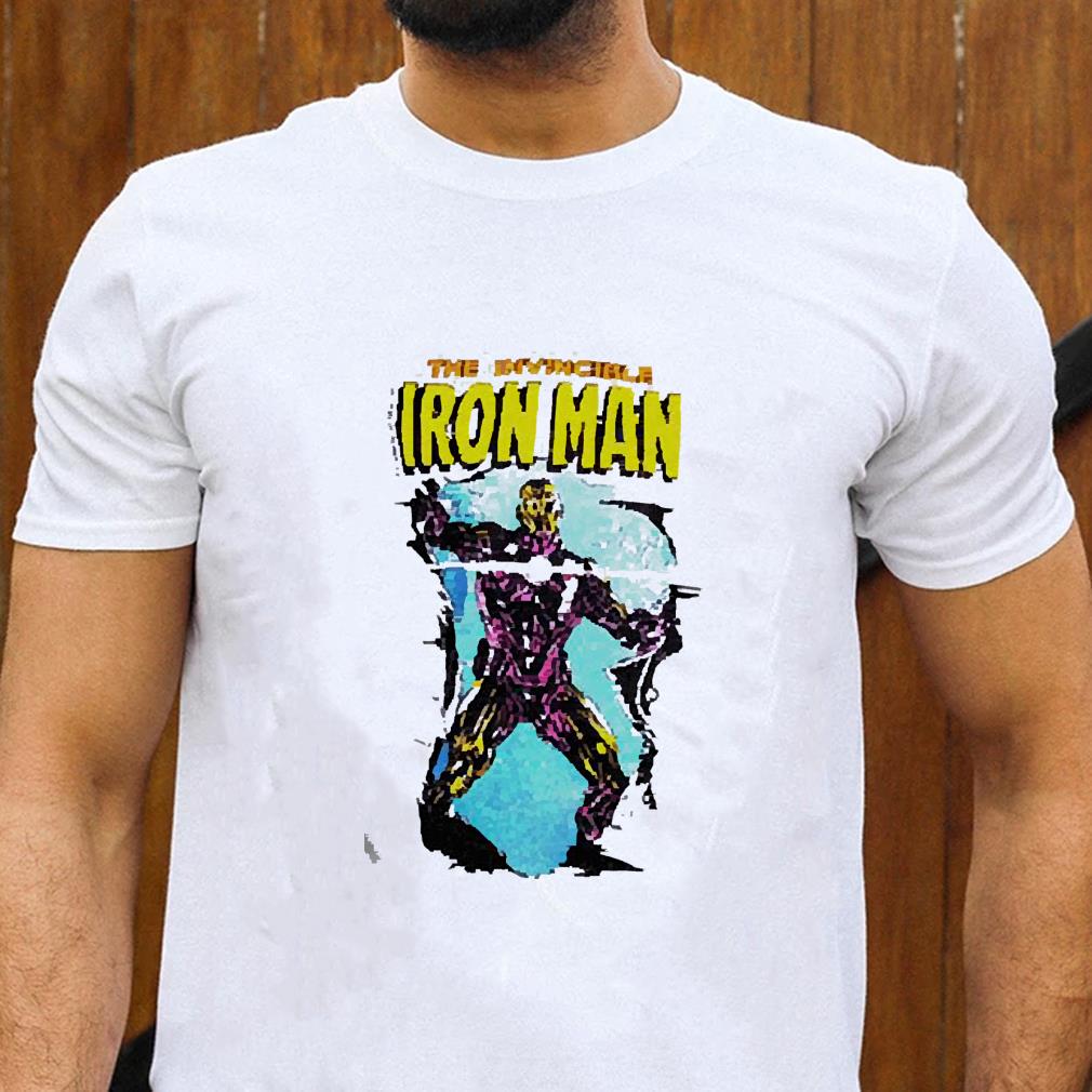 The Invincible Iron Man Alex Ross Oversized Variant shirt 1 Ncovtee News