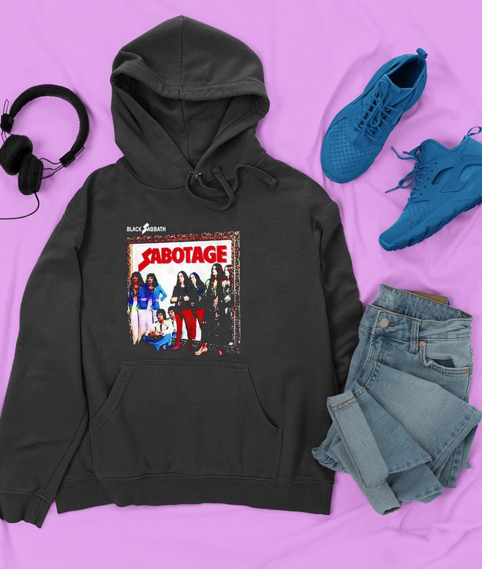 hh193 black sabbath sabotage shirt hoodie - Black Sabbath Sabotage shirt