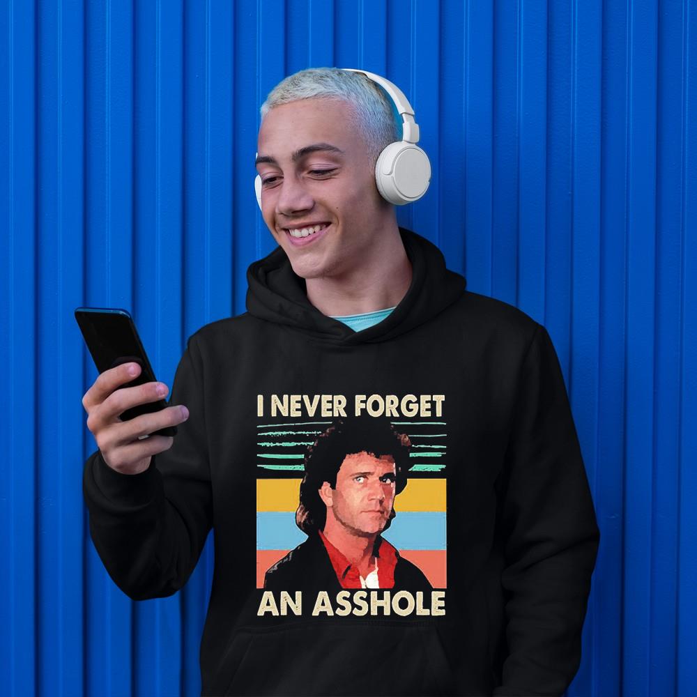 Martin Riggs I Never Forget An Asshole Vintage Shirt 1 Thebeatlestshirt News