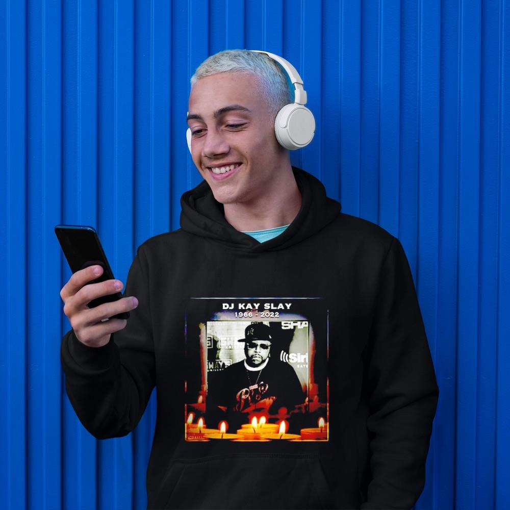 hh194 rip kay slay 1966 2022 shirt hoodie - Rip Kay Slay 1966 2022 Shirt