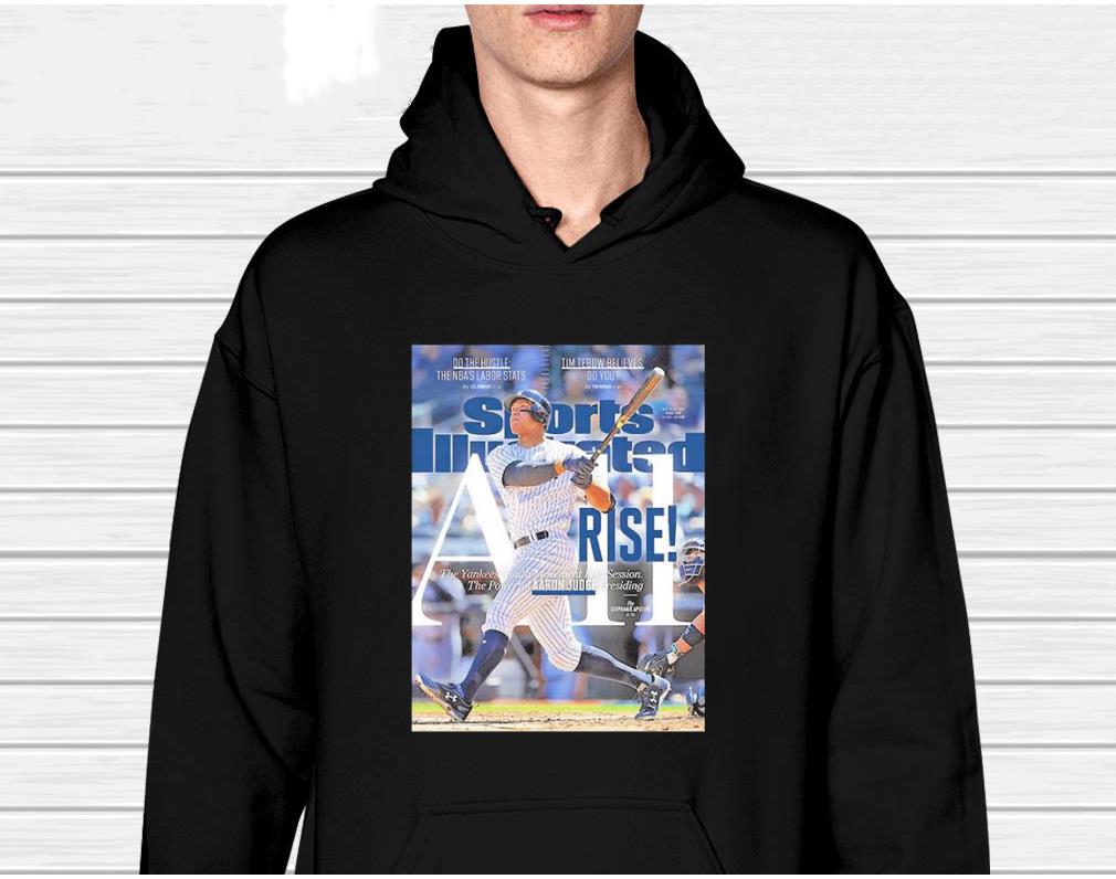Aaron Judge 11 Featuring on Sports Illustrated Shirt 1 Postmaloneshirt News