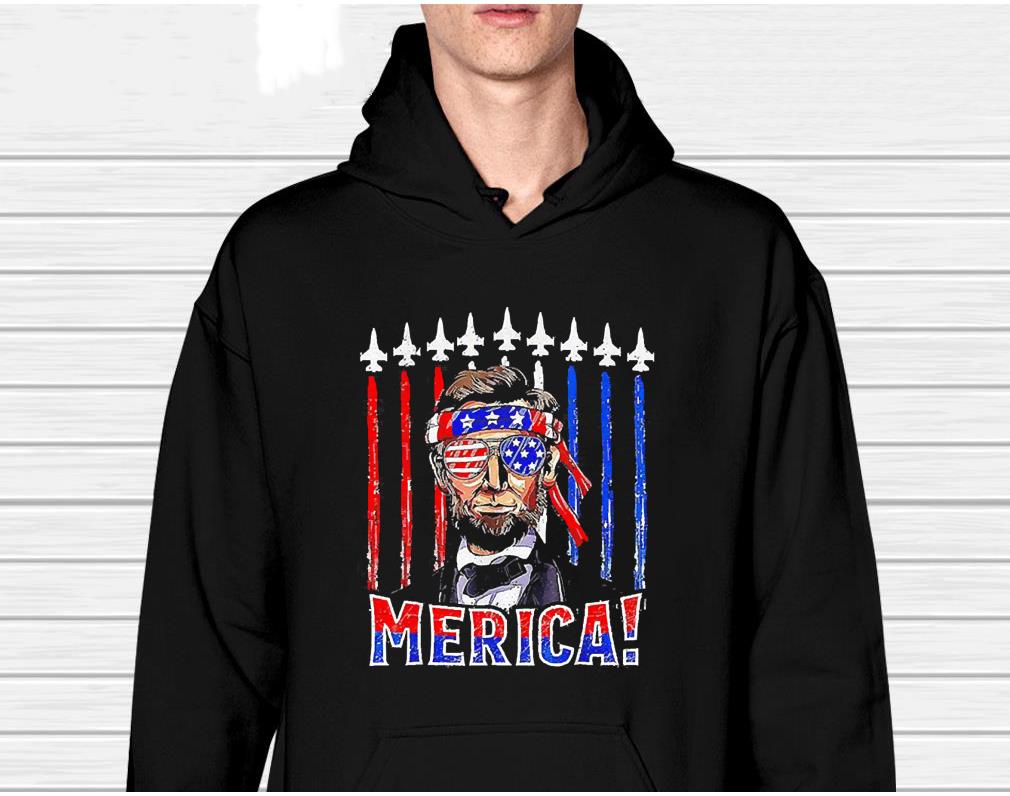 Abraham Lincoln 4th Of July Merica Patriotic American Flag Shirt 1 Thebeatlestshirt News