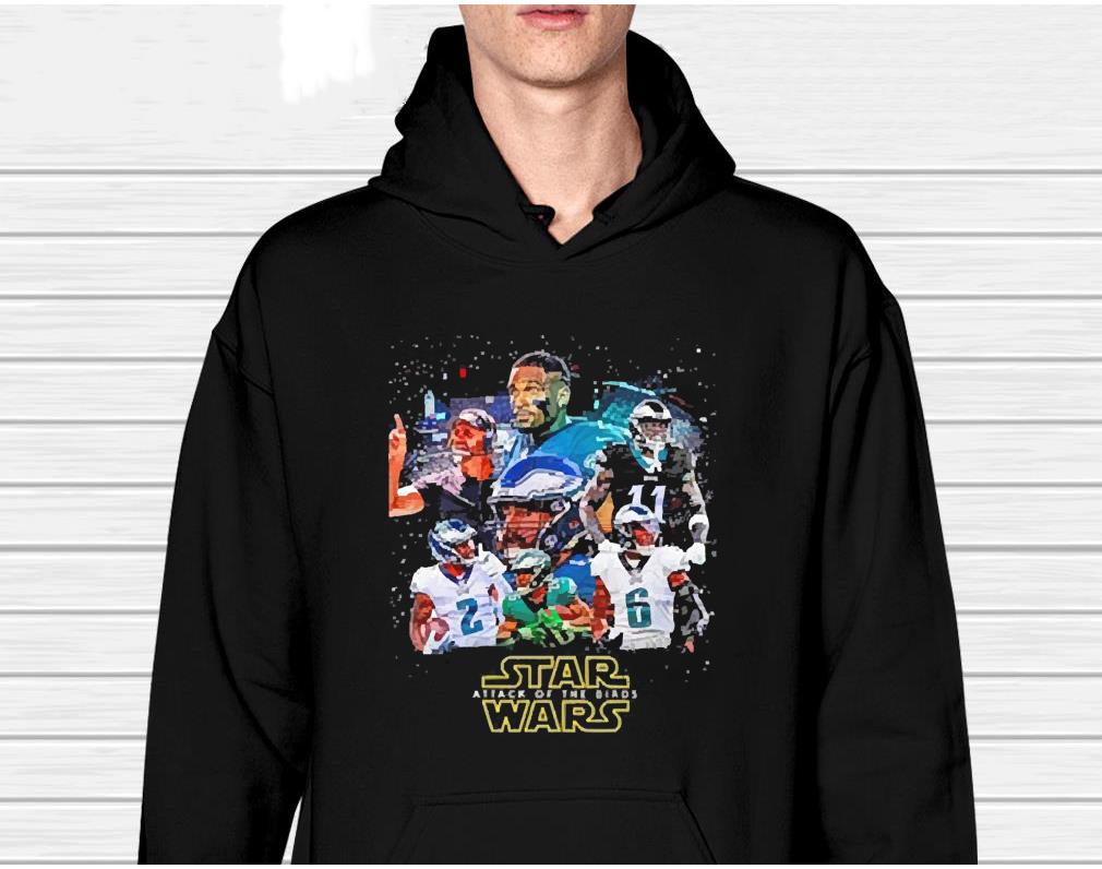 hh195 philadelphia eagles star wars attack of the birds shirt hoodie - Philadelphia Eagles Star Wars Attack Of The Birds Shirt