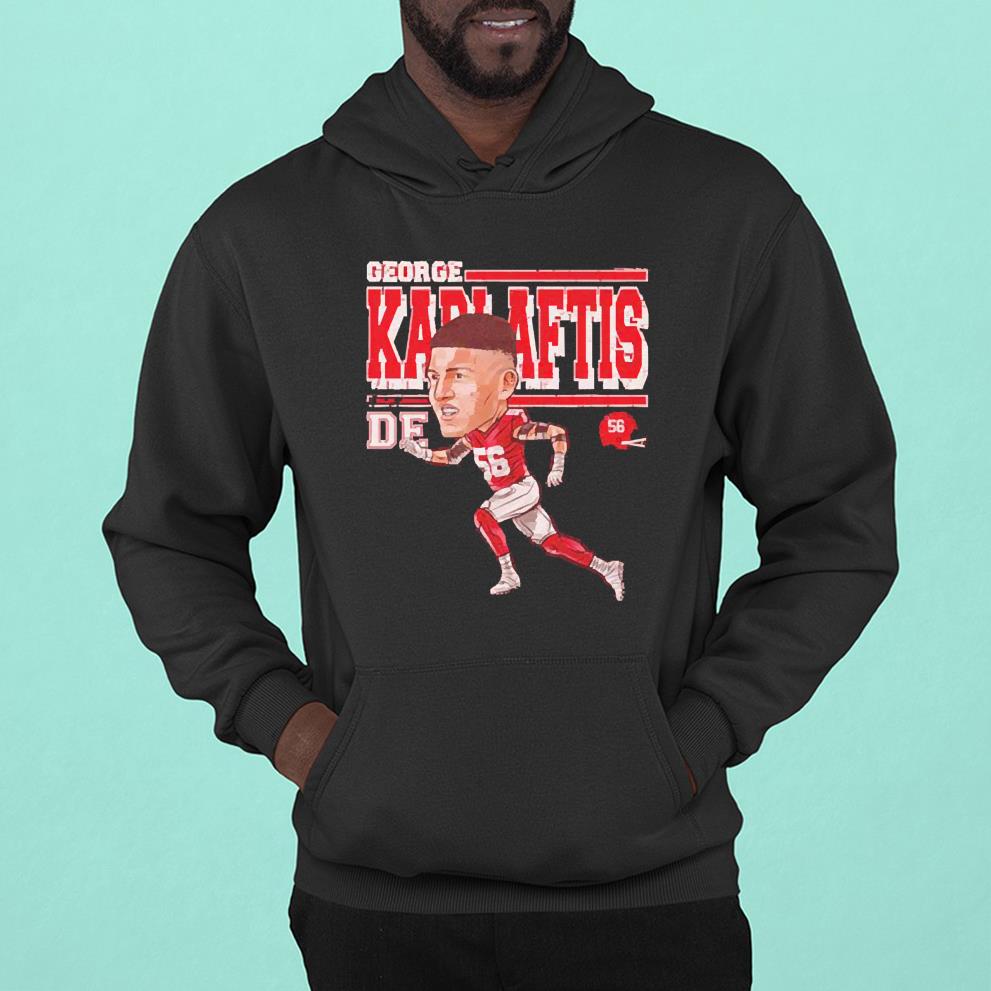 George Karlaftis Kansas City Chiefs Cartoon shirt 1 Ncovtee News
