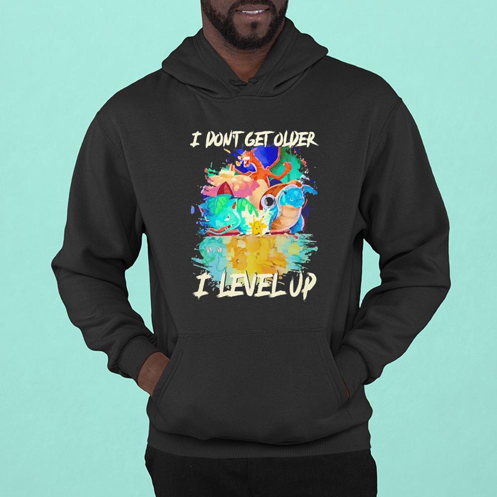 Pokemon I Don’t Get Older I Level Up Venusaur, Charizard, Blastoise shirt 1 MOTHERDAYSHIRTS NEWS