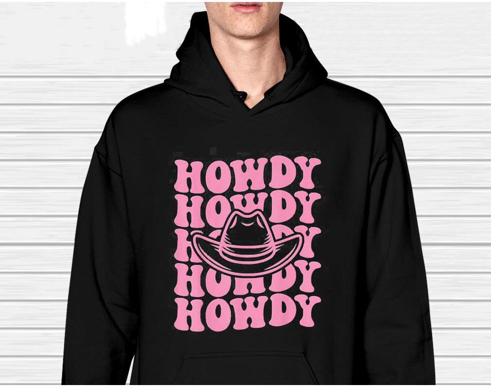 Groovy Howdy Rodeo Country Southern Cowgirl Hat Shirt