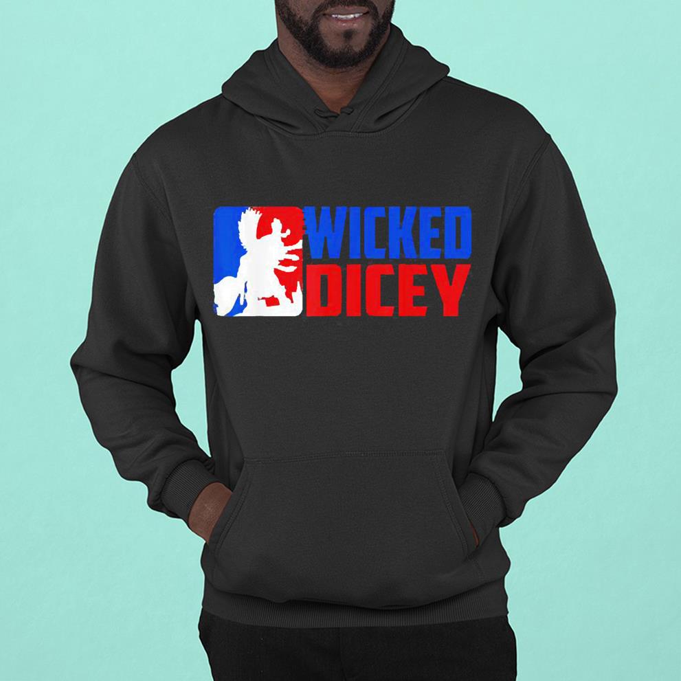 Wicked Dicey Baseball Logo Style Shirt