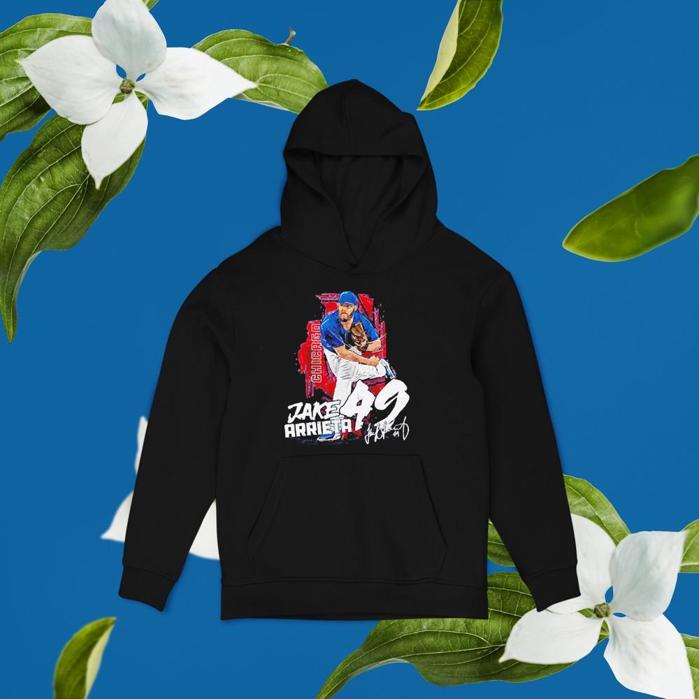 hh224 chicago cubs jake arrieta signature shirt hoodie - Chicago Cubs Jake Arrieta Signature Shirt
