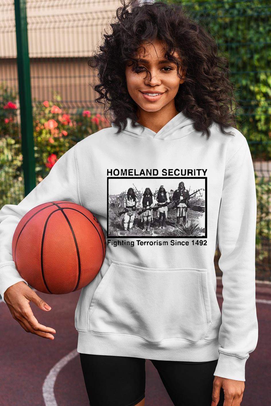 Homeland securtity fighting terrorism since 1492 shirt 1