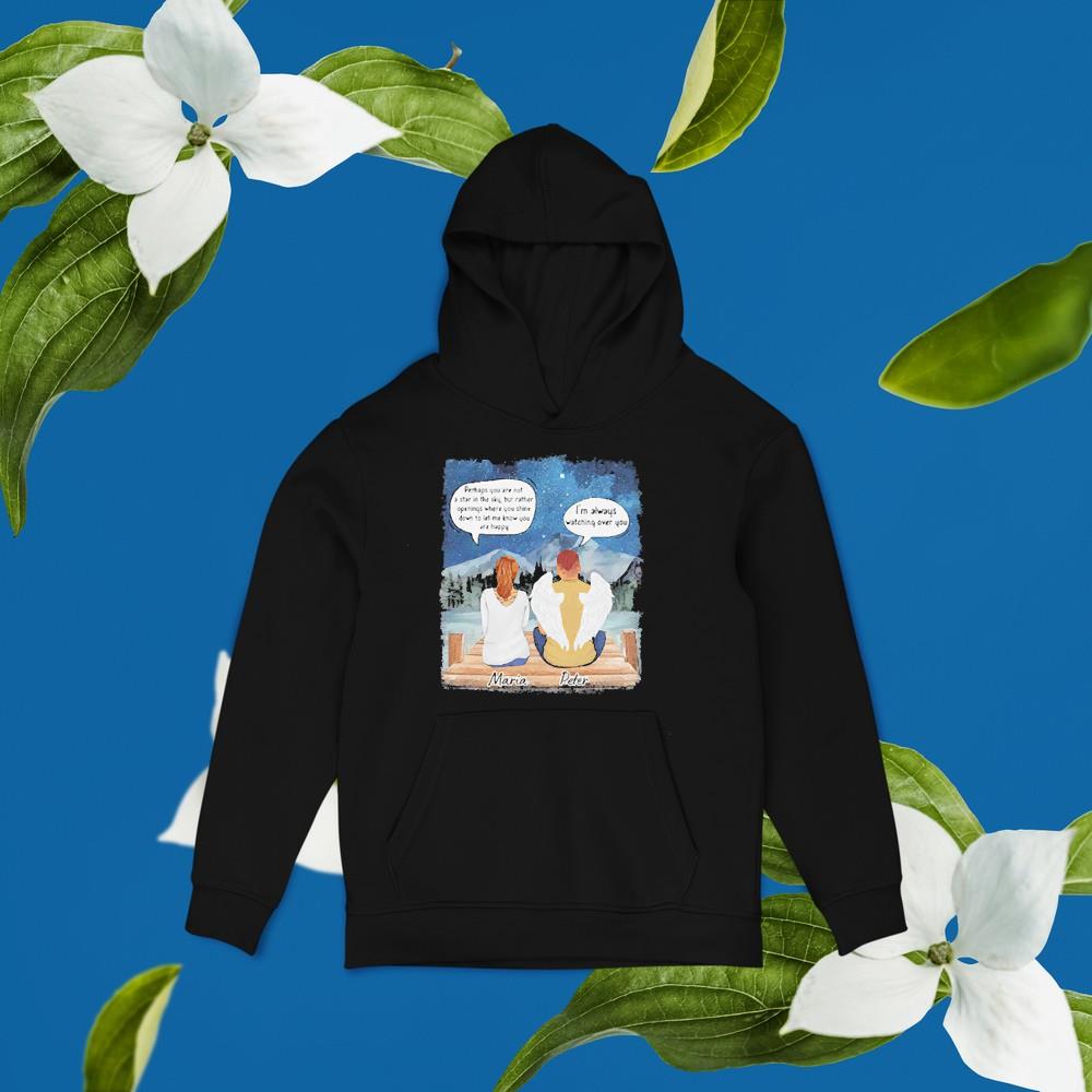 Personalized I’m Always Watching Over You Conversation custom name couple shirt 1 MOTHERDAYSHIRTS NEWS