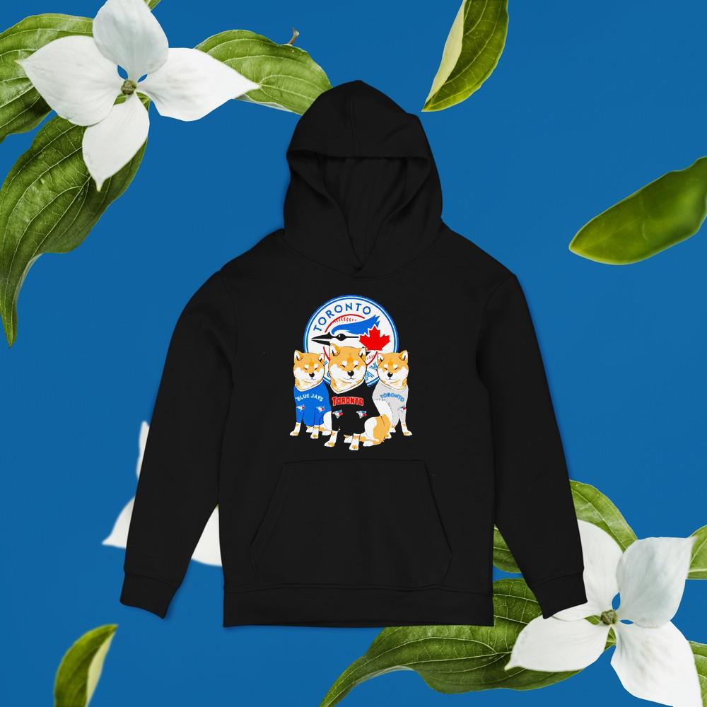 Toronto Blue Jays Three Shiba Inu Dog shirt 1 POLICEMANTEE NEWS
