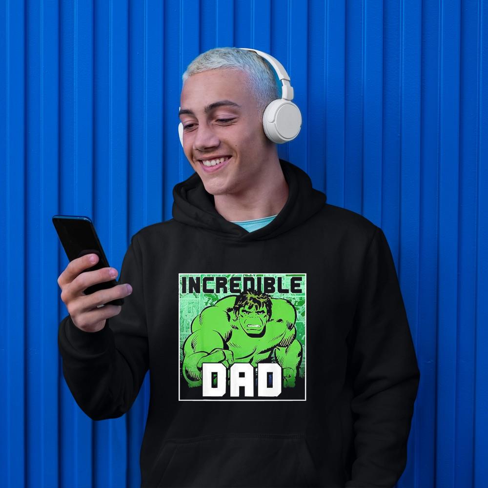 hh235 hulk incredible dad men s shirt hoodie - Hulk Incredible dad Men’s shirt