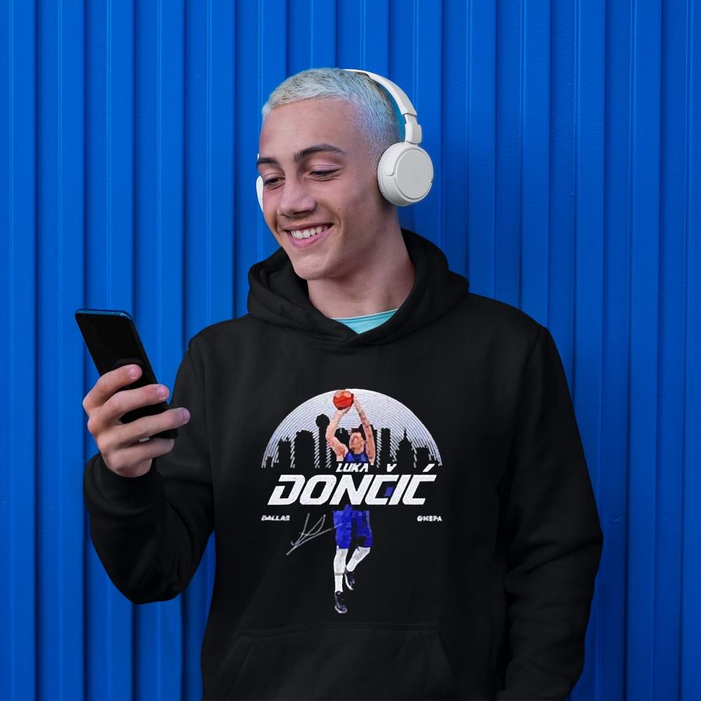 hh235 luka doncic signature shirt hoodie - Luka Doncic Signature Shirt