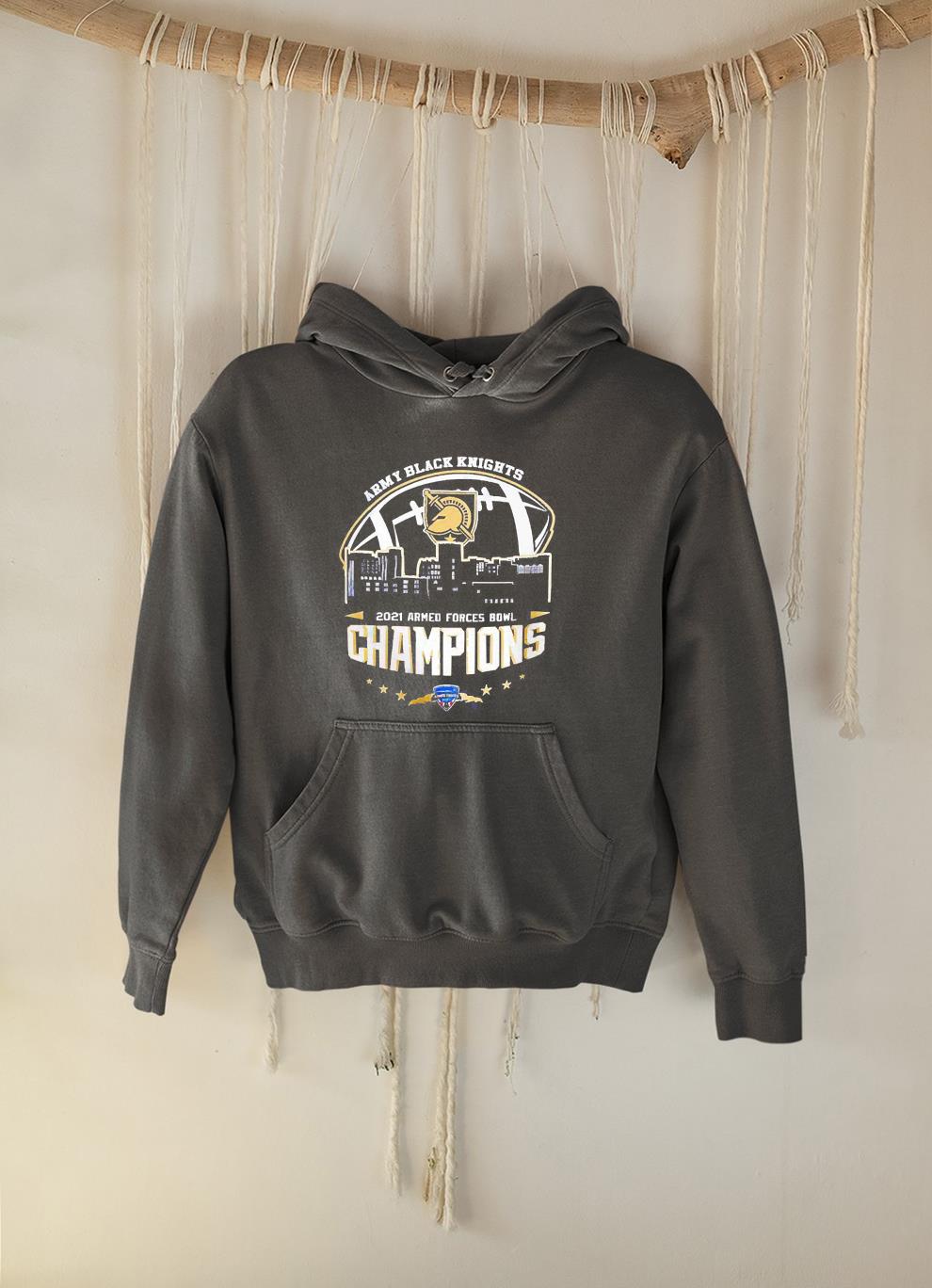 hh243 army black knights 2021 armed forces bowl champions ncaa shirt hoodie - Army Black Knights 2021 Armed Forces Bowl Champions NCAA shirt