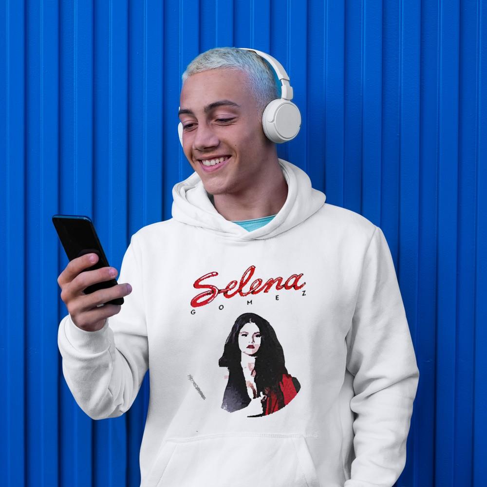hh243 selena gomez 80 s glam shirt hoodie - Selena Gomez 80’s Glam shirt
