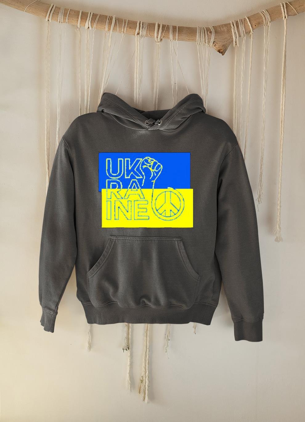 hh243 ukraine peace sign shirt hoodie - Ukraine Peace Sign shirt