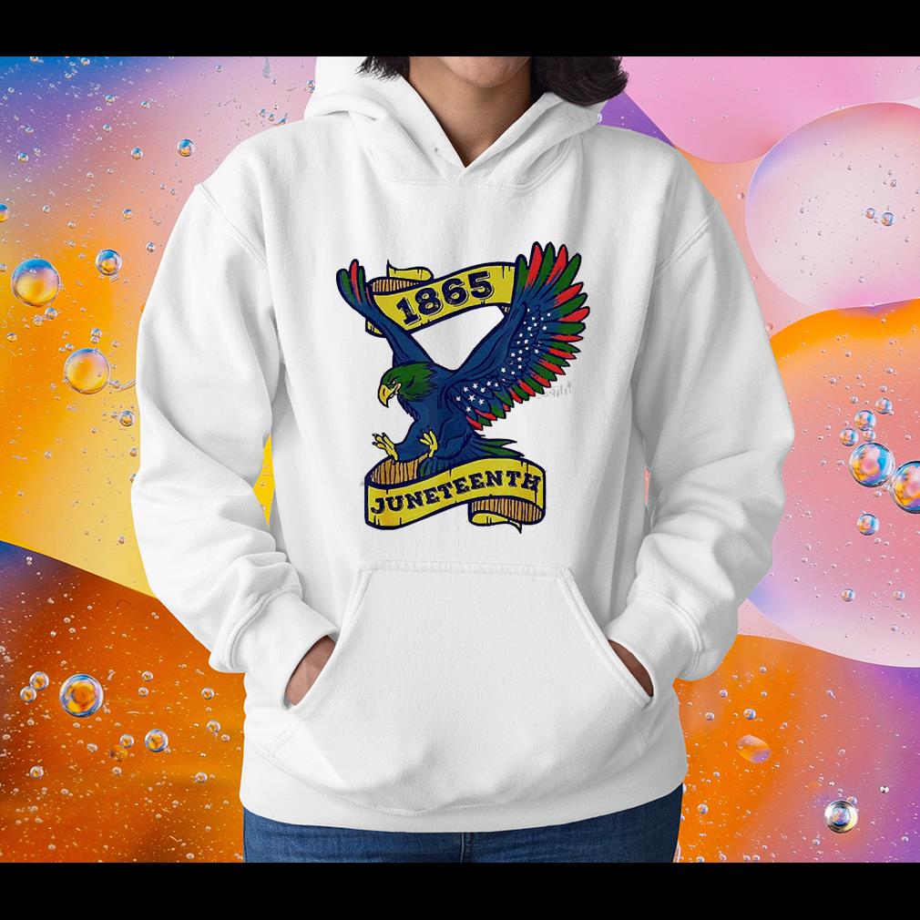 Juneteenth 1865 Black Free-Ish Eagle African American Flag Shirt 1 Marvelcomicsteeshirt News