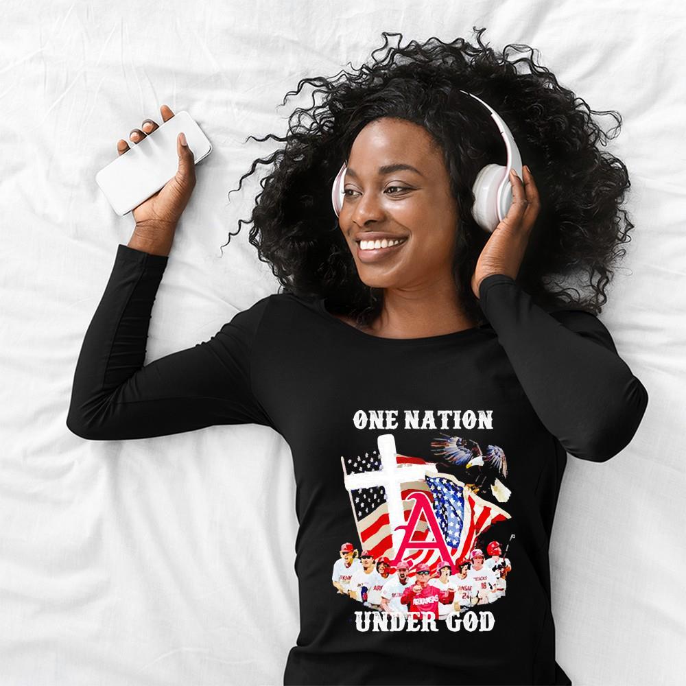 Arkansas Razorbacks One Nation Under God shirt