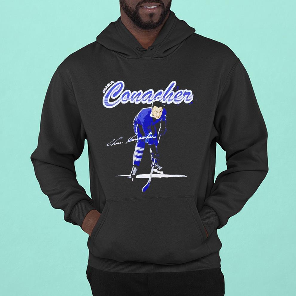 Charlie Conacher Toronto Maple Leafs Retro Script signature shirt
