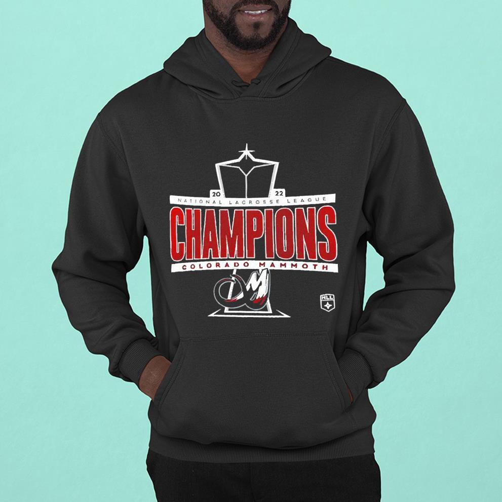 Colorado Mammoth 2022 NLL Cup Champions shirt