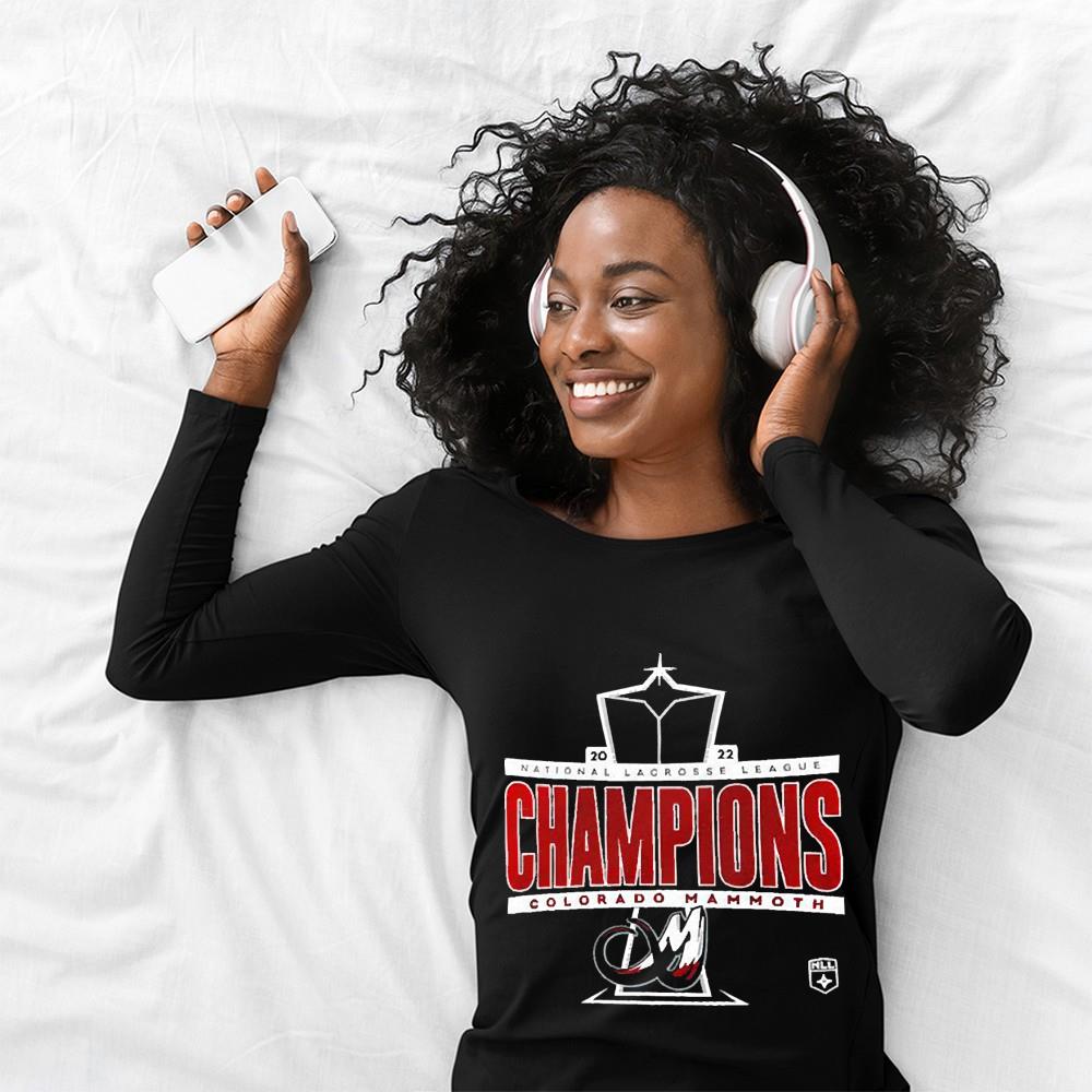 Colorado Mammoth 2022 NLL Cup Champions shirt