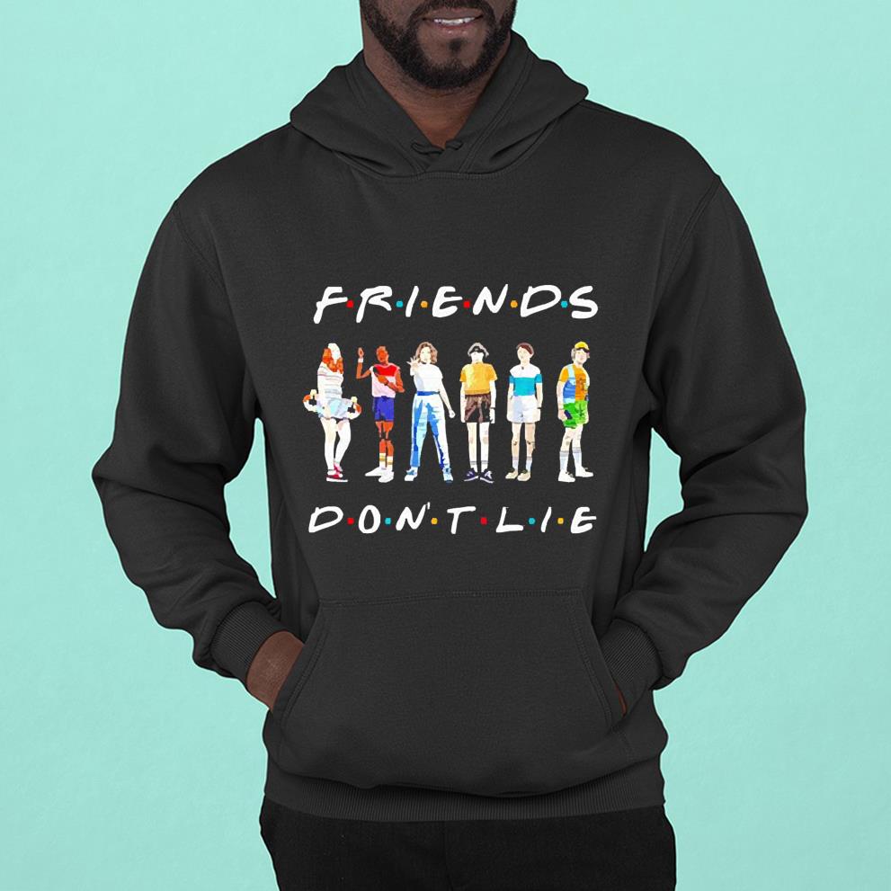 Stranger Things characters friends don’t lie shirt