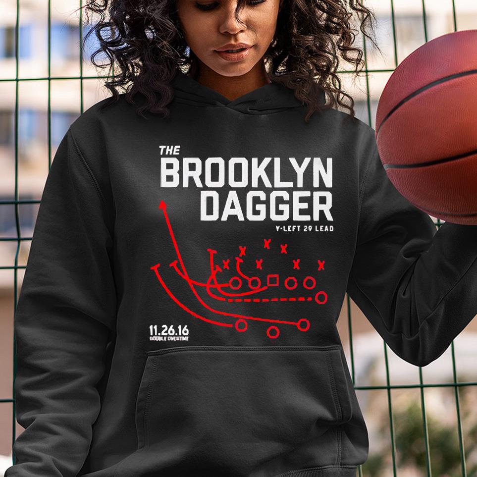 The Brooklyn Dagger Y-left 29 lead shirt