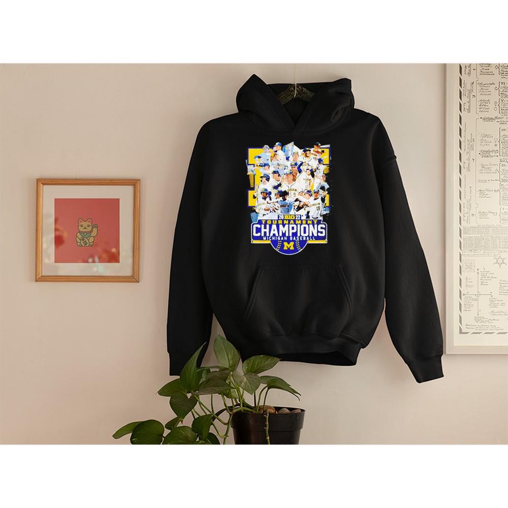 Michigan baseball 2022 tournament champions shirt hh26 michigan baseball 2022 tournament champions shirt hoodie - Michigan baseball 2022 tournament champions shirt