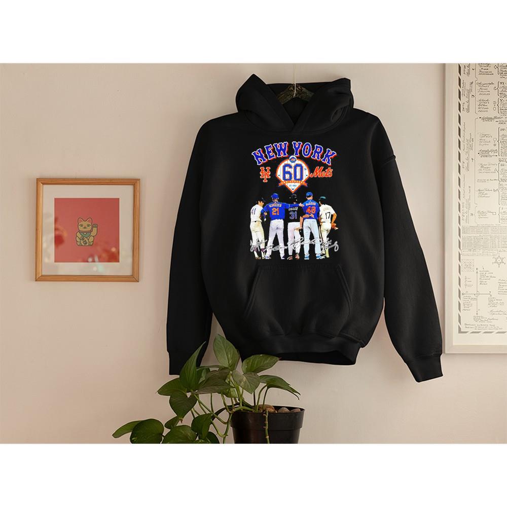 hh26 new york mets tom seaver max scherzer mike piazza degrom and keith hernandez signatures shirt hoodie - New York Mets Tom Seaver Max Scherzer Mike Piazza Degrom and Keith Hernandez signatures shirt